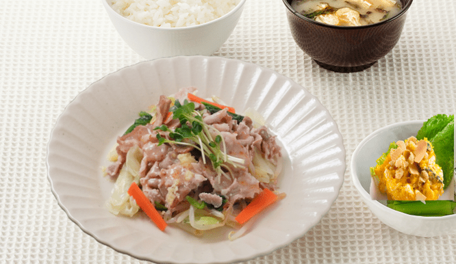 夕食